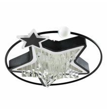 Потолочный светильник LED4U L8025-450 BK