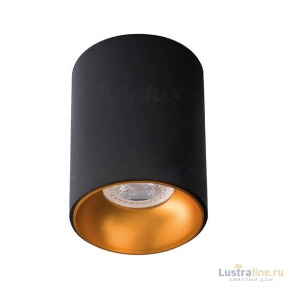 Потолочный светильник Kanlux Riti GU10 B/G 27571