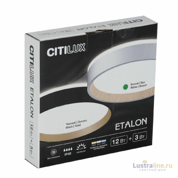 Потолочный светильник Citilux Etalon CL750180