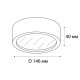 Потолочный светильник Italline M04-525-146 black 4000K
