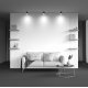Потолочный светильник Maytoni Technical Hoop C086CM-GX53-MRD-BW