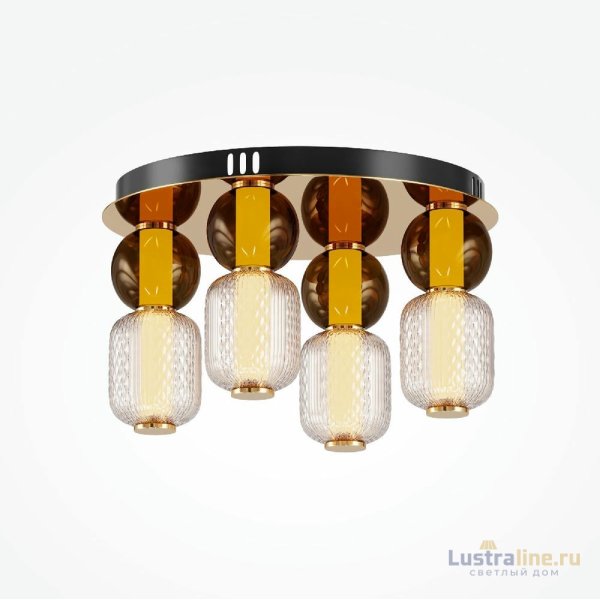Потолочный светильник Maytoni Drop MOD273CL-L60G3K Потолочный светильник Maytoni Drop MOD273CL-L60G3K