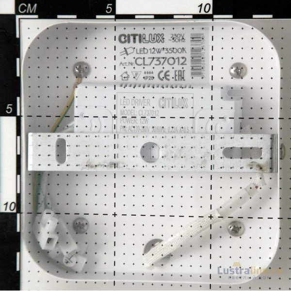 Потолочный светильник Citilux Триест CL737B012 Потолочный светильник Citilux Триест CL737B012