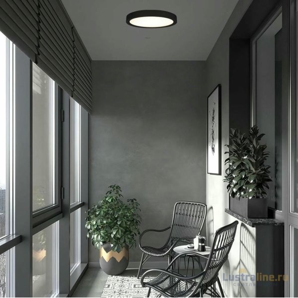 Потолочный светильник Loft IT Extraslim 10227/24 Black Потолочный светильник Loft IT Extraslim 10227/24 Black