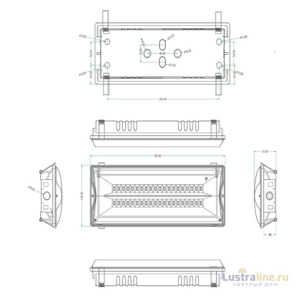 Аварийный светильник Эра DPA-301-1-65 Б0051843 Аварийный светильник Эра DPA-301-1-65 Б0051843