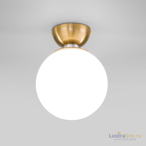 Потолочный светильник Eurosvet Bubble 30197/1 латунь a062584
