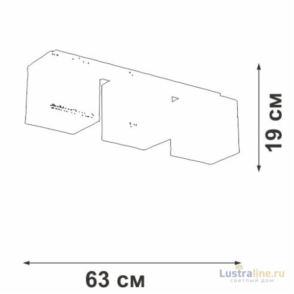 Потолочный светильник Vitaluce V2879-1/3PL Потолочный светильник Vitaluce V2879-1/3PL