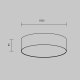 Потолочный светильник Maytoni Technical Ceiling Zon C032CL-24W4K-RD-W