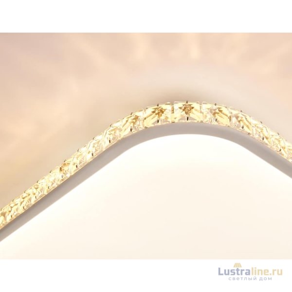 Потолочный светодиодный светильник Ambrella Light Original Crystal FF75