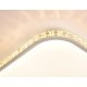 Потолочный светодиодный светильник Ambrella Light Original Crystal FF75