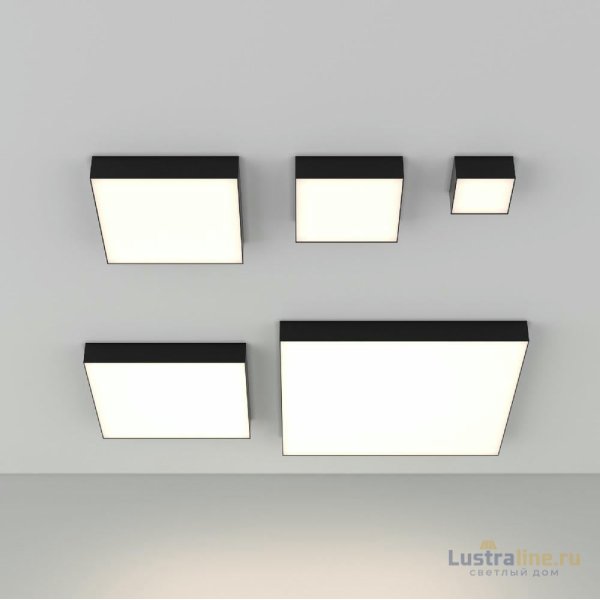 Потолочный светильник Maytoni Zon C032CL-45W4K-SQ-B Потолочный светильник Maytoni Zon C032CL-45W4K-SQ-B
