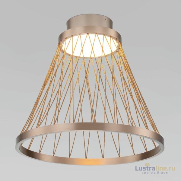 Потолочный светильник Eurosvet Cesta 40018/1 LED коричневый a069290 Потолочный светильник Eurosvet Cesta 40018/1 LED коричневый a069290
