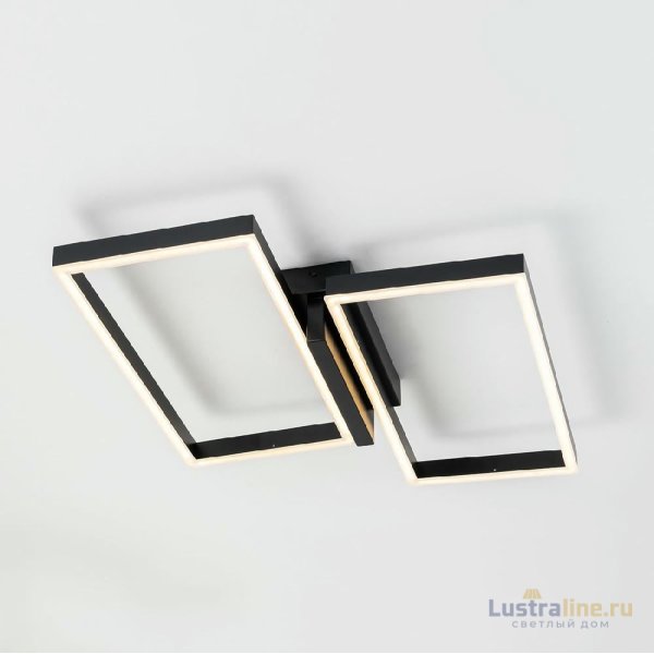 Потолочный светильник Escada Scales 10209/2LED Black Потолочный светильник Escada Scales 10209/2LED Black