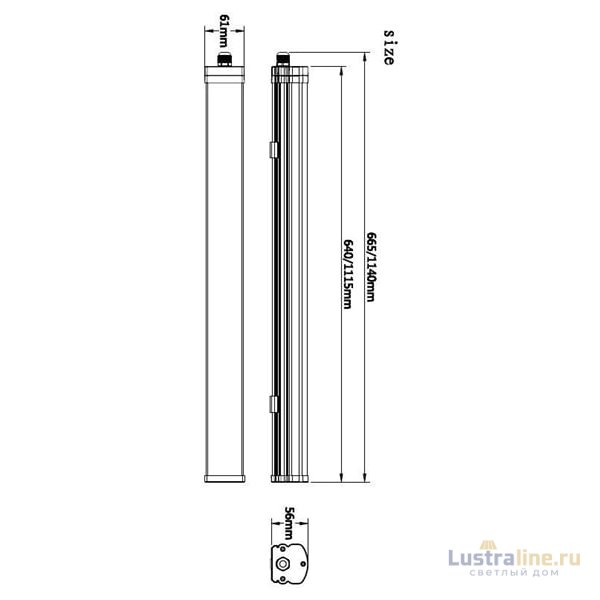 Потолочный светильник Deko-Light Tri Proof Motion 730450