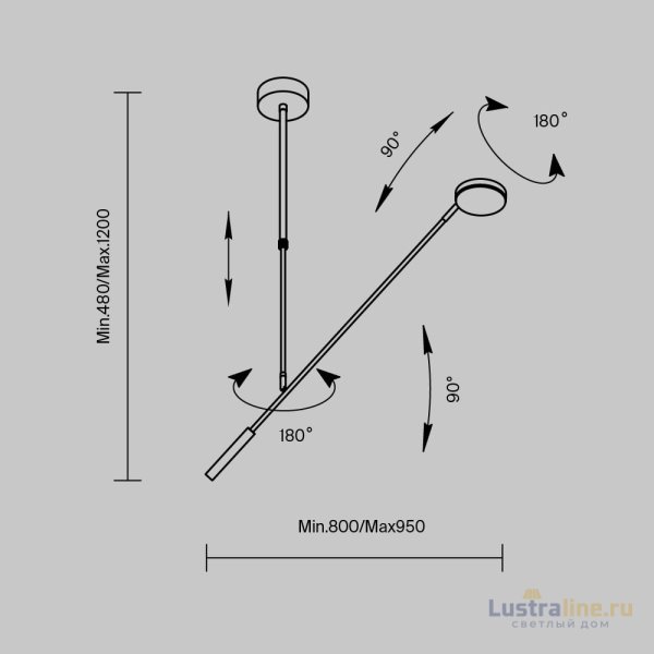 Потолочный светильник Maytoni Fad MOD070CL-L8W3K Потолочный светильник Maytoni Fad MOD070CL-L8W3K