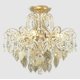 Потолочный светильник Crystal Lux ESMIRALDA PL4 GOLD