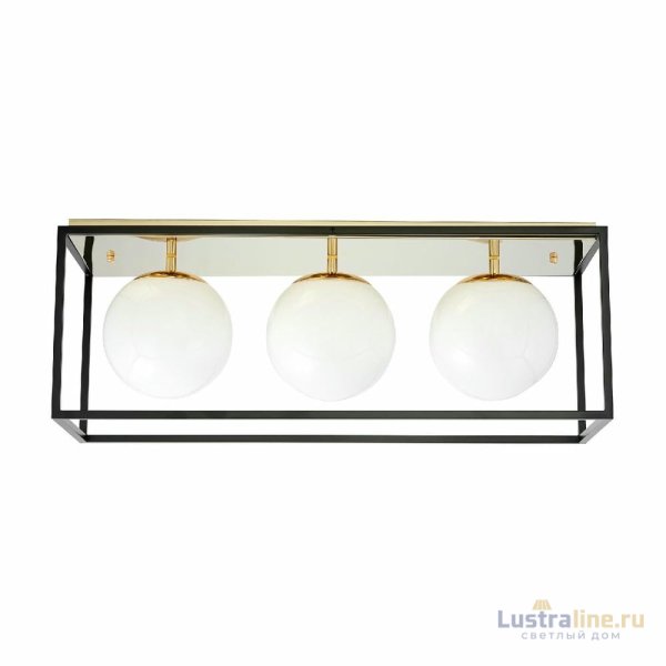 Потолочный светильник Lumina Deco Maldini LDC 8060-3 F.GD+BK