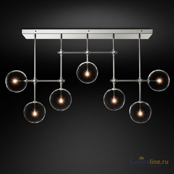 Потолочный светильник Delight Collection Globe Mobile KG0835P-7A chrome