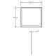 Встраиваемая светодиодная панель Deko-Light LED Panel 4K SMALL 565221