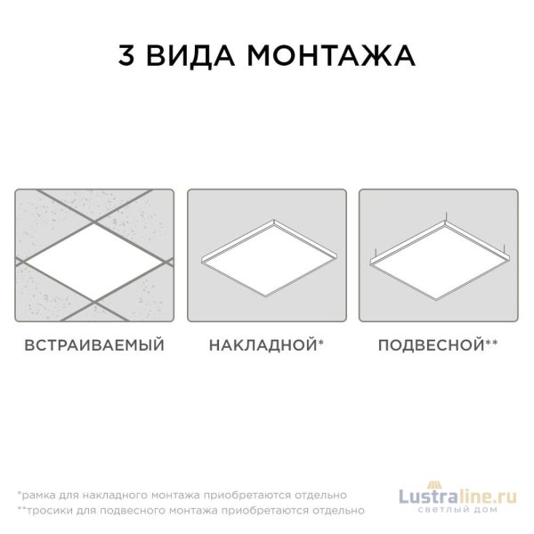 Светодиодная панель Apeyron 42-003 Светодиодная панель Apeyron 42-003