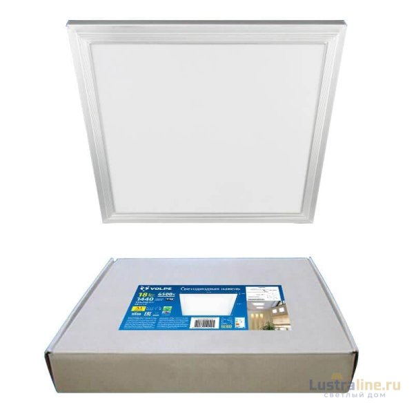 Встраиваемый светодиодный светильник Volpe ULP-Q107 3030-18W/4000K WHITE UL-00005344
