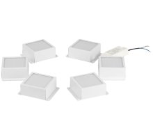 Встраиваемый светильник (комплект из 6 шт.) Эра SPO-646-3-4K-W6 Б0063062