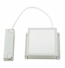 Встраиваемый светильник Uniel ULP-0808 7W/4000К IP40 GRILYATO WHITE UL-00011900
