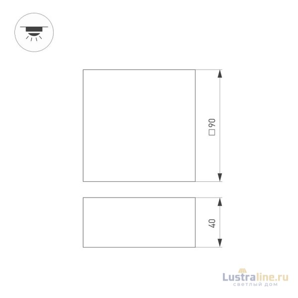 Встраиваемый светильник Arlight DL-GRIGLIATO-S90x90-12W Warm3000 (BK, 90 deg, 230) 038327 Встраиваемый светильник Arlight DL-GRIGLIATO-S90x90-12W Warm3000 (BK, 90 deg, 230) 038327