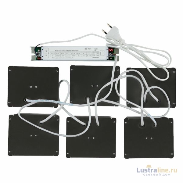 Встраиваемый светильник (комплект из 6 шт) Uniel ULP-1010 42W/4000К IP40 GRILYATO BLACK KIT06 UL-00008958 УЦ Встраиваемый светильник (комплект из 6 шт) Uniel ULP-1010 42W/4000К IP40 GRILYATO BLACK KIT06 UL-00008958 УЦ