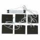 Встраиваемый светильник (комплект из 6 шт) Uniel ULP-1010 42W/4000К IP40 GRILYATO BLACK KIT06 UL-00008958 УЦ