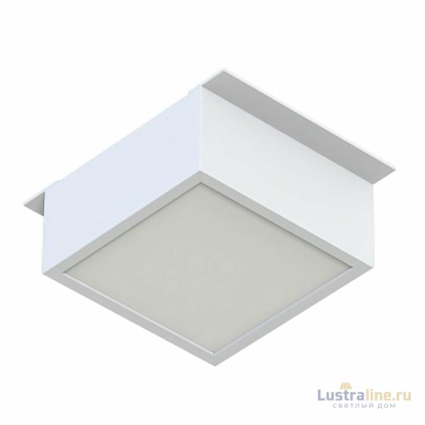 Встраиваемый светильник Arlight DL-GRIGLIATO-S90x90-12W Day4000 (WH, 90 deg, 230V) 038335(1)