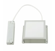 Встраиваемый светильник Uniel ULP-1010 7W/4000К IP40 GRILYATO OPAL WHITE UL-00012450