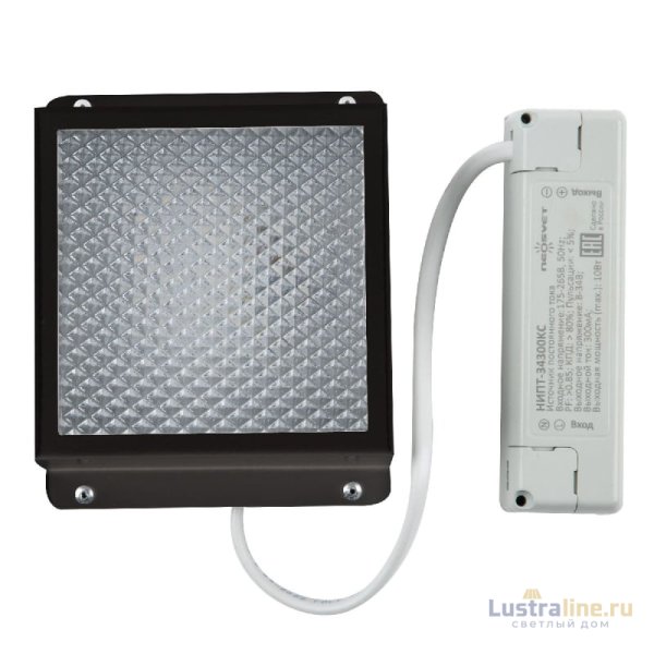 Встраиваемый светильник Uniel ULP-1010 7W/4000К IP40 GRILYATO BLACK UL-00010709