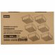Встраиваемый светильник (комплект из 6 шт) Uniel ULP-1010 42W/4000К IP40 GRILYATO BLACK KIT06 UL-00008958