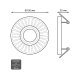 Встраиваемый светильник Gauss Backlight BL137