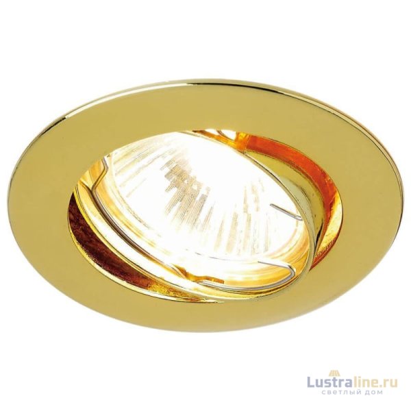 Встраиваемый светильник Ambrella Light Classic 104S GD Встраиваемый светильник Ambrella Light Classic 104S GD