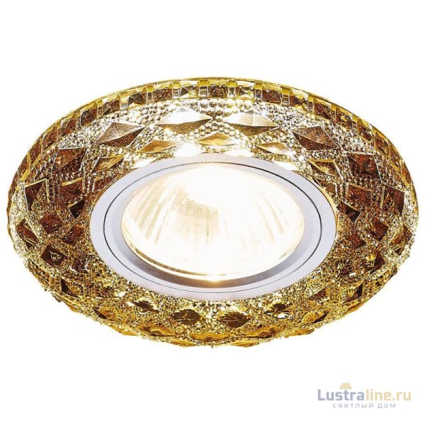 Встраиваемый светодиодный светильник Ambrella Light LED S288 BK Встраиваемый светодиодный светильник Ambrella Light LED S288 BK