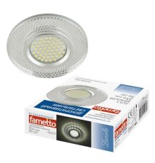 Встраиваемый светильник Fametto Luciole DLS-L153 GU5.3 GLASSY/CLEAR 3D