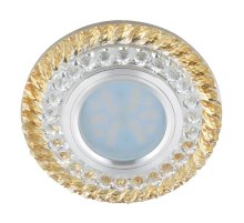 Встраиваемый светильник Fametto Luciole DLS-L132 GU5.3 Chrome/Gold