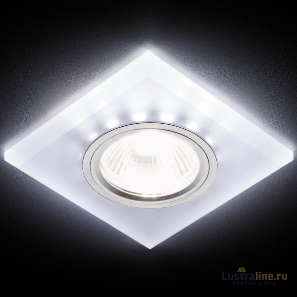 Встраиваемый светодиодный светильник Ambrella Light Led S215 W/CH/WH Встраиваемый светодиодный светильник Ambrella Light Led S215 W/CH/WH