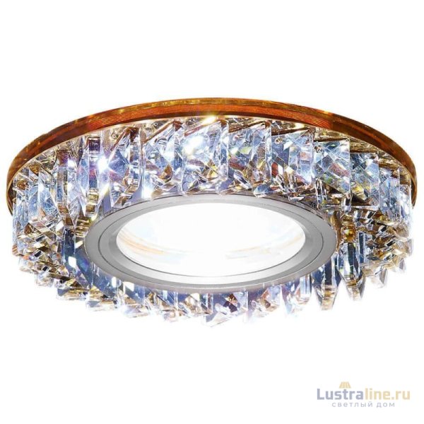 Встраиваемый светодиодный светильник Ambrella Light Led S255 BR Встраиваемый светодиодный светильник Ambrella Light Led S255 BR
