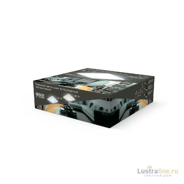 Встраиваемый светильник Gauss Backlight BL128