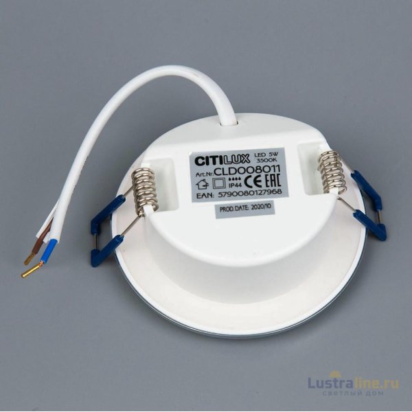 Влагозащищенный светильник Citilux CLD008011 Влагозащищенный светильник Citilux CLD008011
