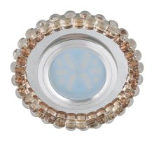 Встраиваемый светильник Fametto Luciole DLS-L133 GU5.3 Chrome/Champagne