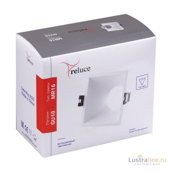Точечный светильник Reluce 16129-9.0-001 GU10 WT Точечный светильник Reluce 16129-9.0-001 GU10 WT