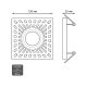 Встраиваемый светильник Gauss Backlight BL127