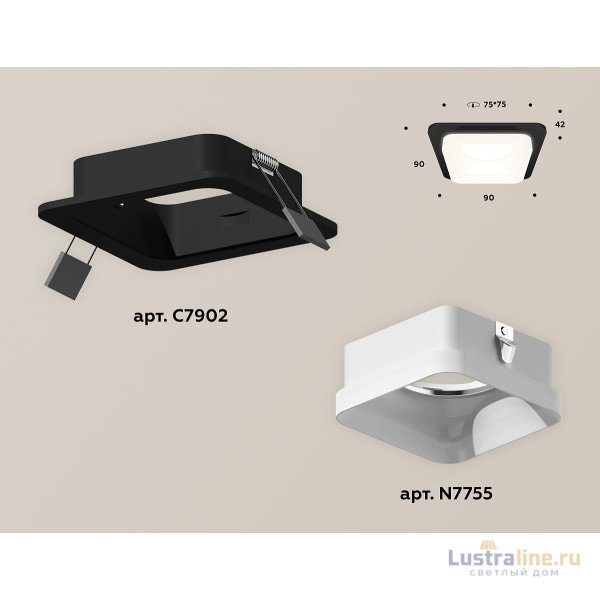Встраиваемый светильник Ambrella Light Techno XC7902013 (C7902, N7755)