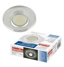 Встраиваемый светильник Fametto Luciole DLS-L154 GU5.3 GLASSY/CLEAR 3D