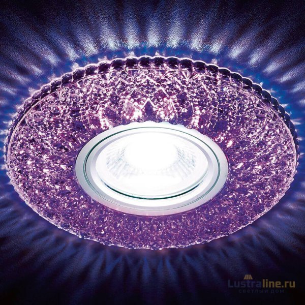 Встраиваемый светодиодный светильник Ambrella Light Led S333 PI/CLD Встраиваемый светодиодный светильник Ambrella Light Led S333 PI/CLD