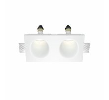 Встраиваемый светильник Maytoni Gyps Modern DL002-WW-02-W